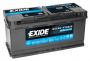 Автомобильный аккумулятор Exide EK1050 105А/ч-12V ст EN950 европейские обратная 394x175x175