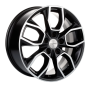 Легковой диск Khomen Wheels KHW1713 7x17 5x114,3 ET51 67,1 Black-FP